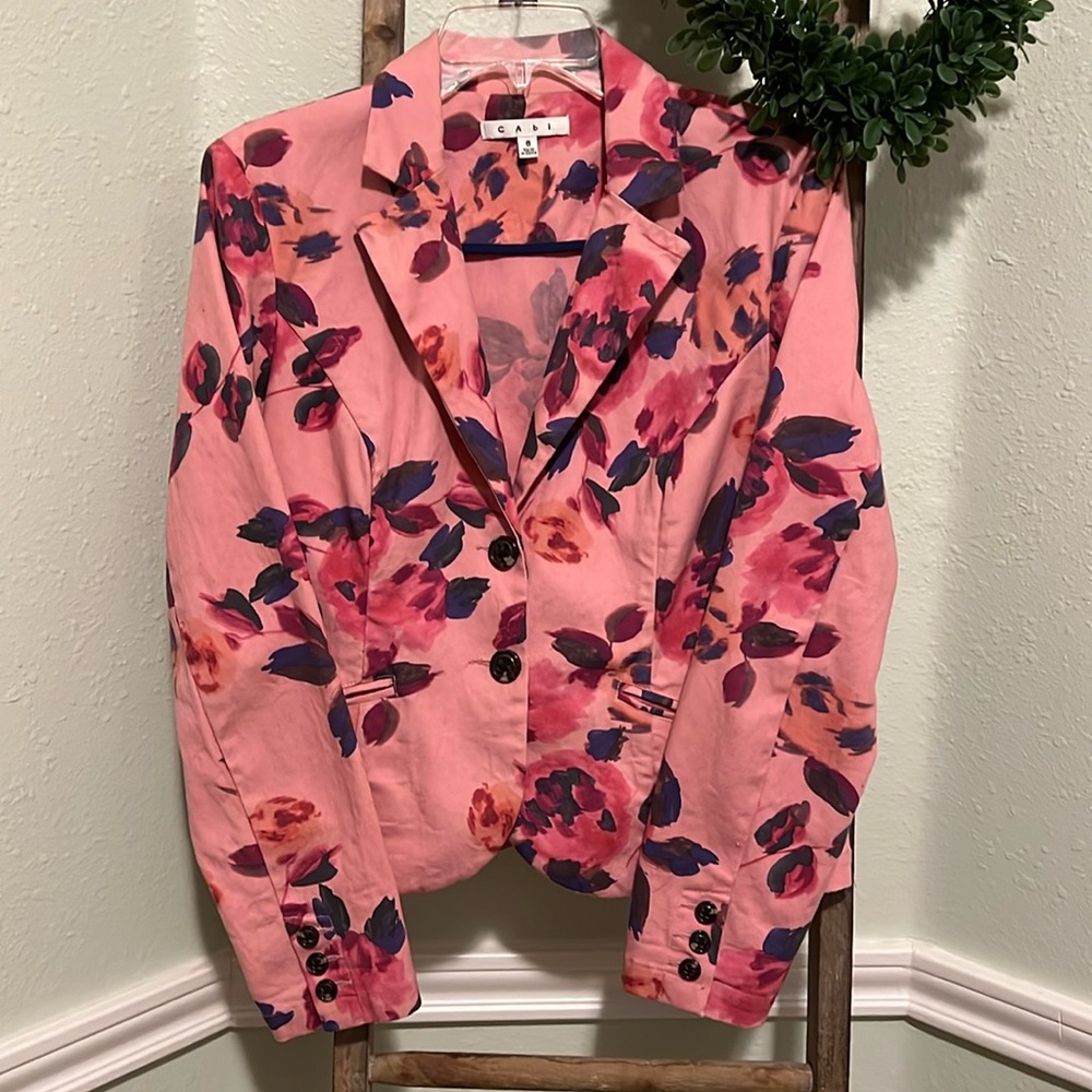 Cabi Flowered Blazer